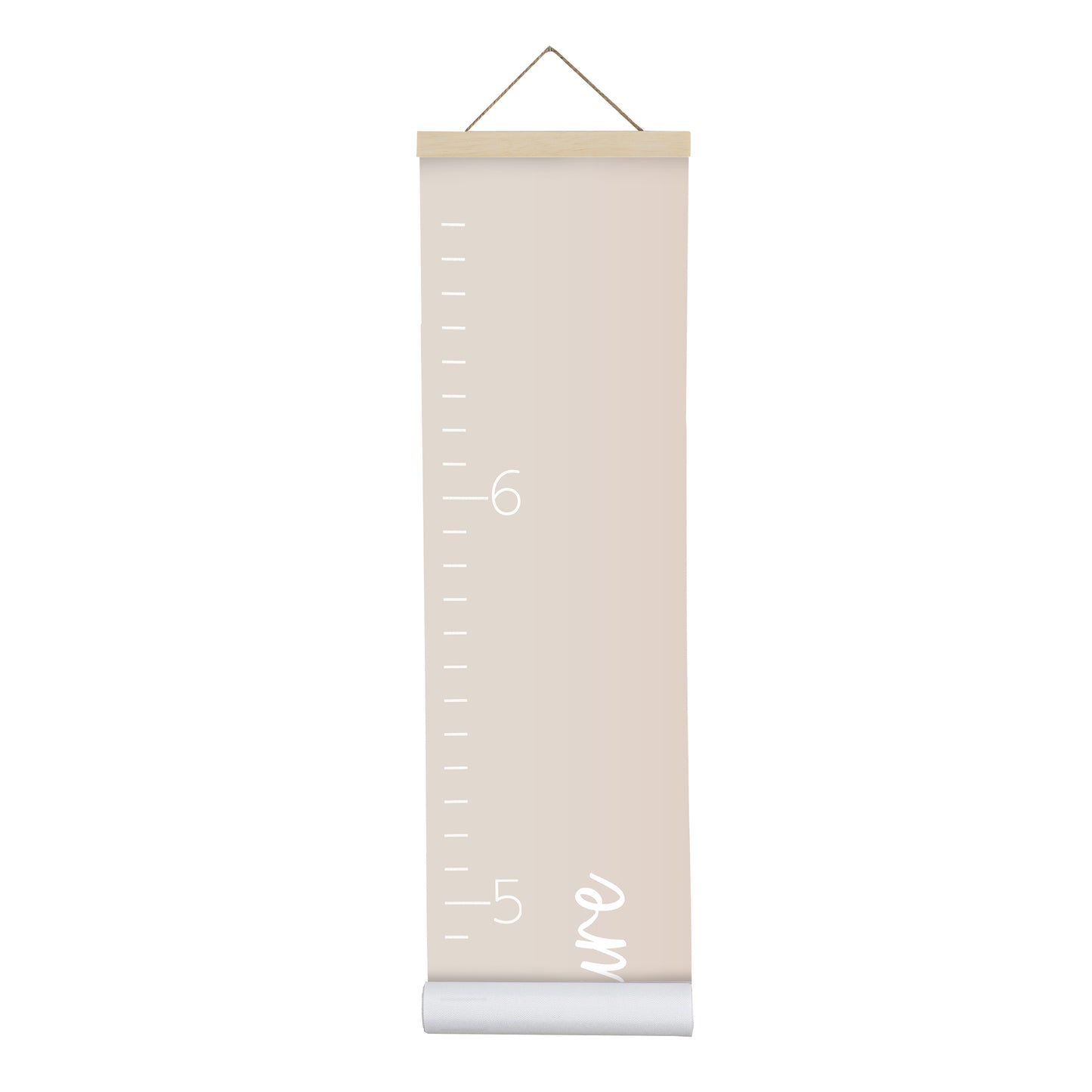 Canvas Growth Chart - Loved Beyond Measure