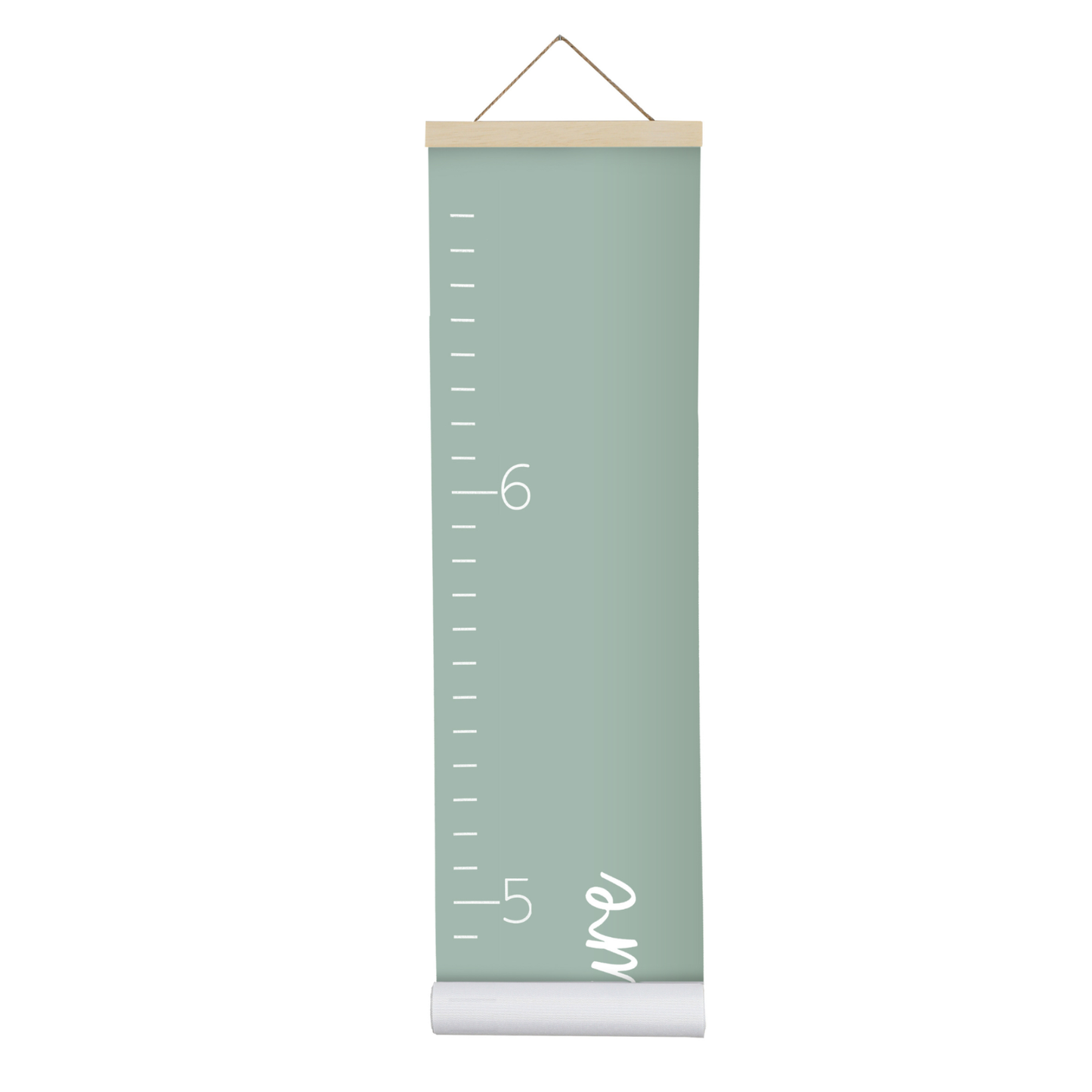 Canvas Growth Chart - Loved Beyond Measure