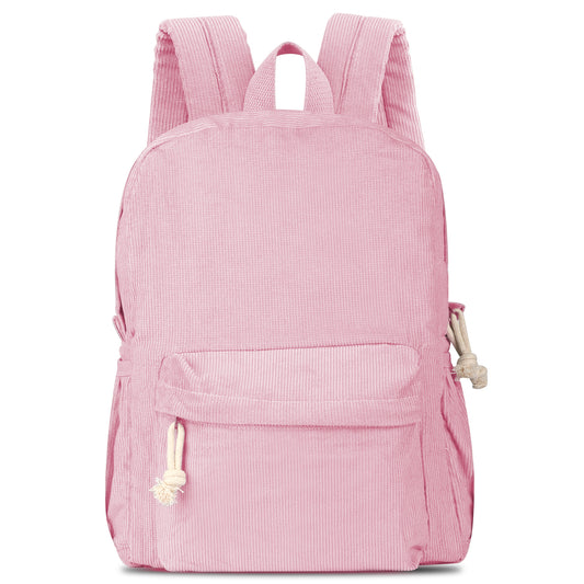 Corduroy Backpack Cute Baby Bag Backpack –Back To School Preschool Kindergarten Toddler Backpack for Boys and Girls