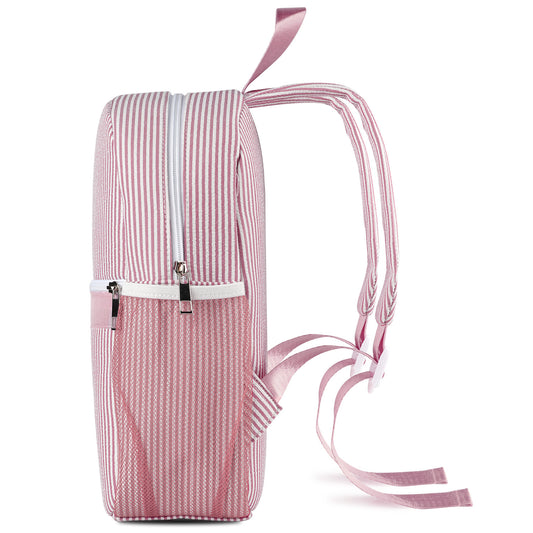 Seersucker Backpack for Kids