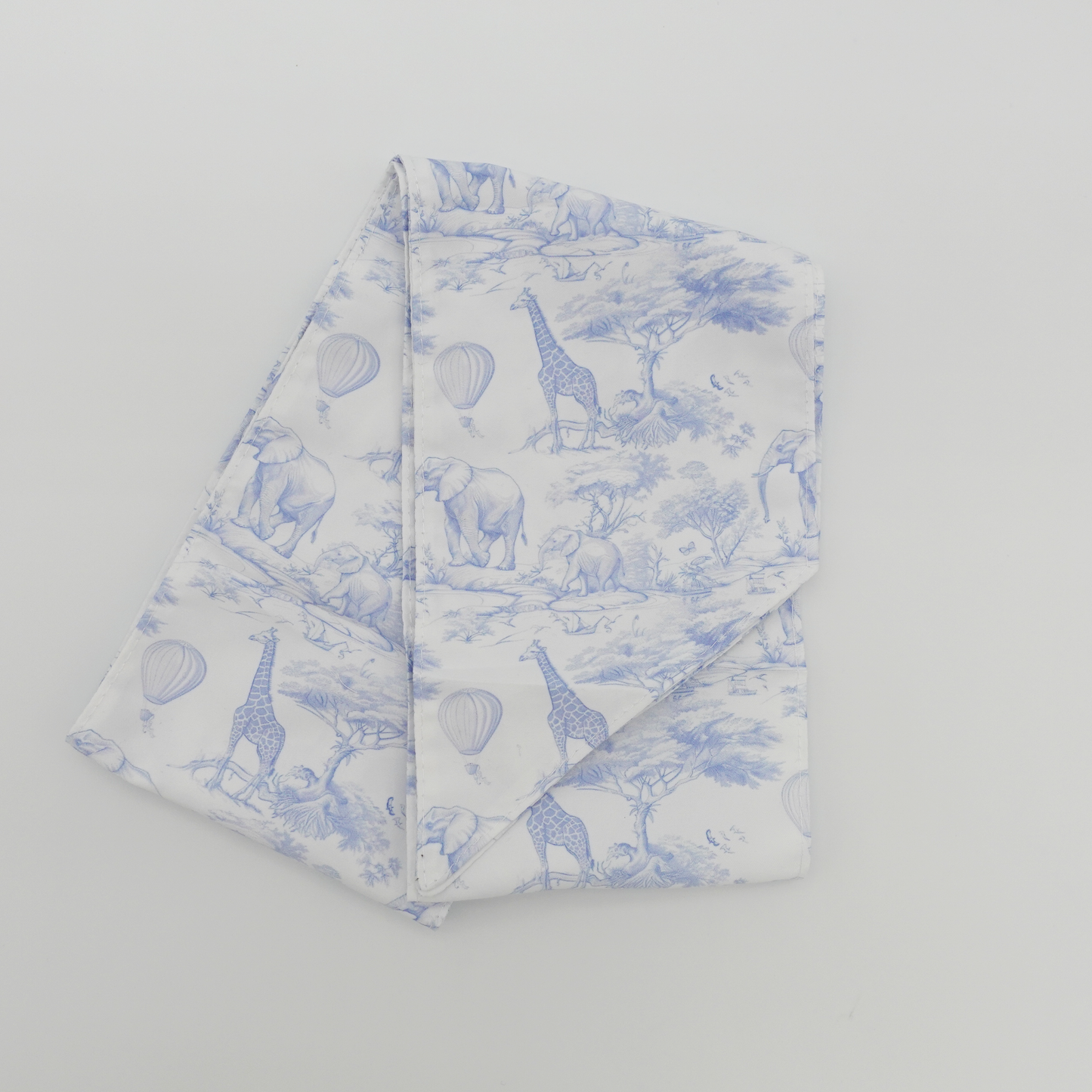 Newborn Swaddle Sash-Cotton Maternity Sash with Big Bowknot - Custom Sash for Baby Girls & Boys-Newborn Photography Toile de Jouy