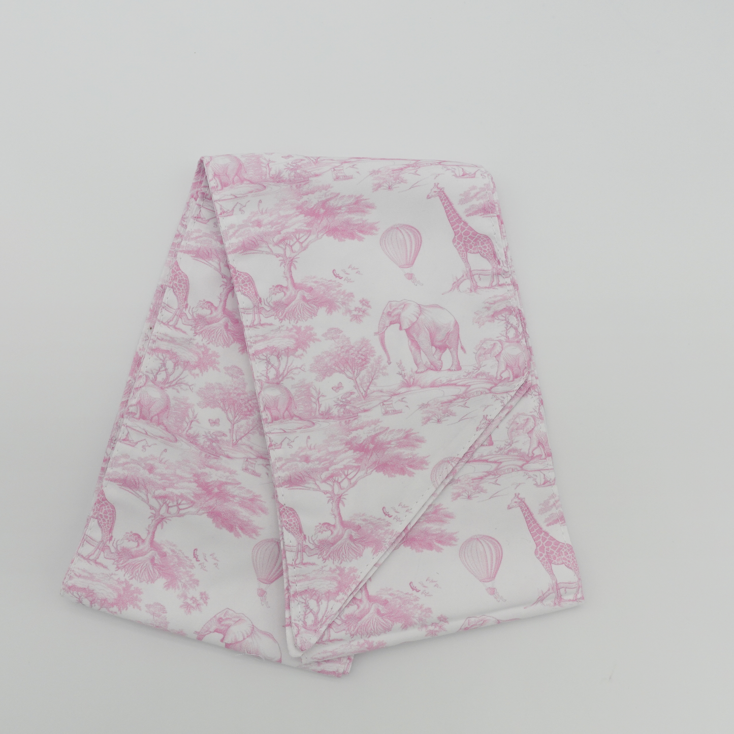 Newborn Swaddle Sash-Cotton Maternity Sash with Big Bowknot - Custom Sash for Baby Girls & Boys-Newborn Photography Toile de Jouy