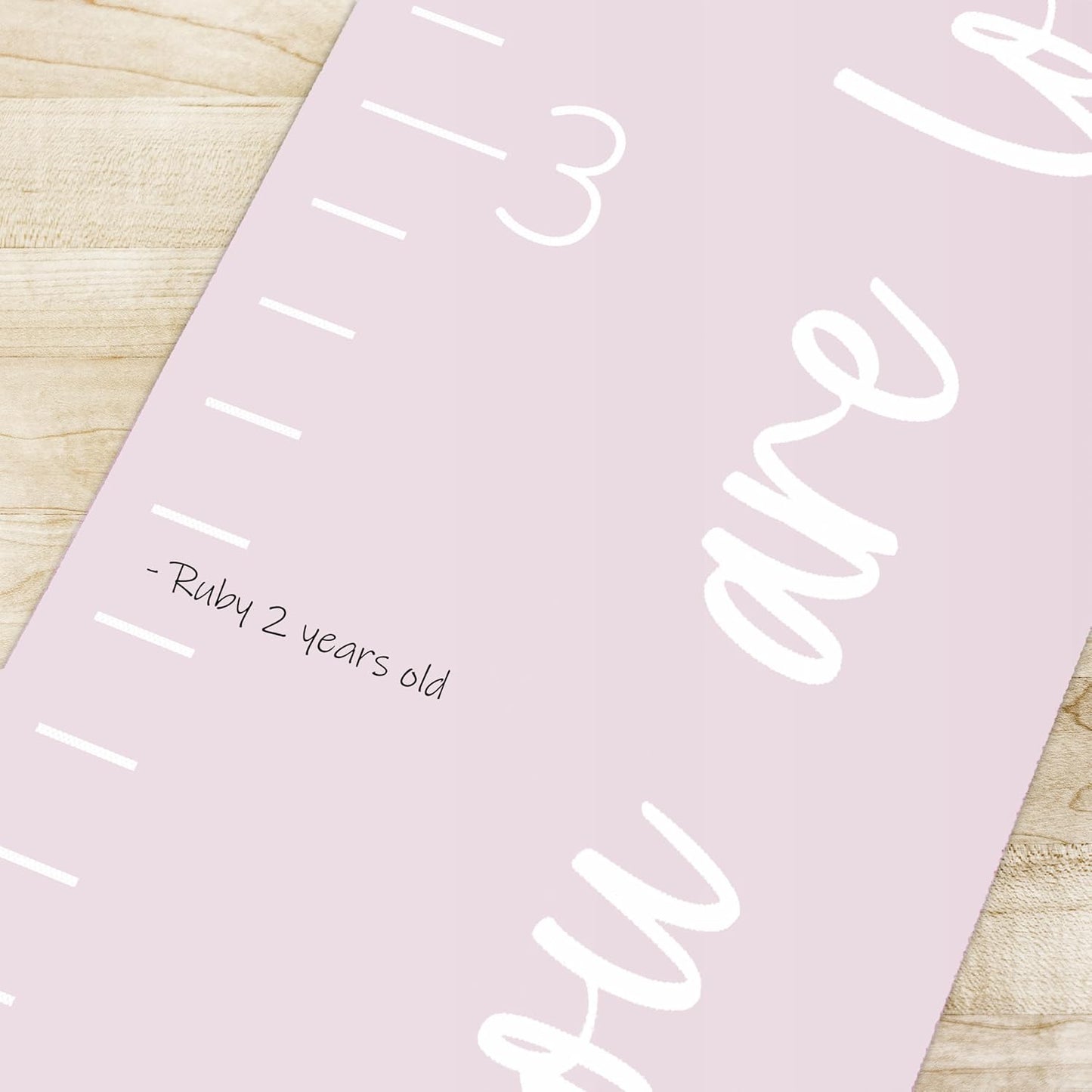 Canvas Growth Chart - Loved Beyond Measure