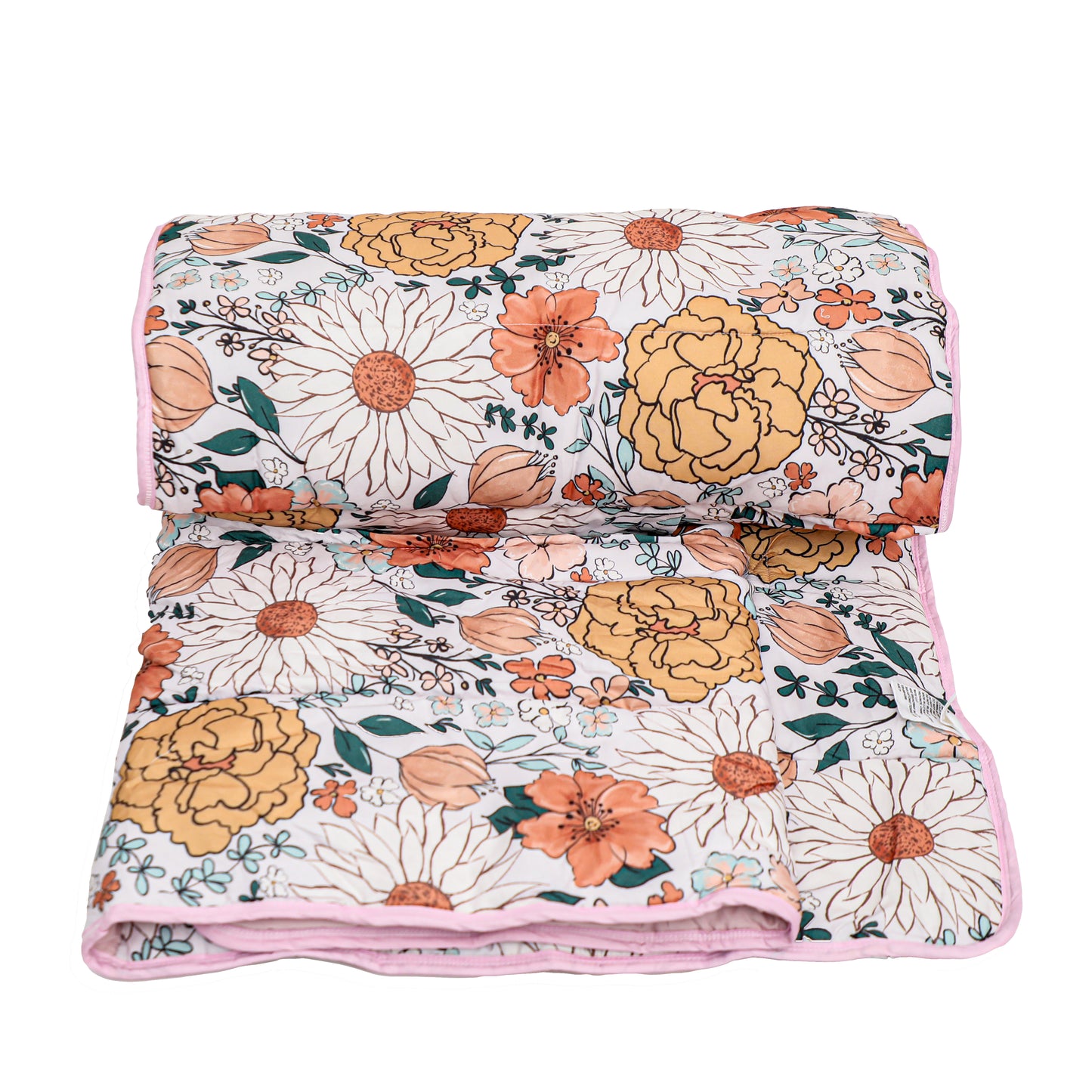 Toddler Nap Mat with Pillow & Blanket Large Portable Roll Up Nap Mats with Name Tag- Thick Kids Sleep Mat for Daycare, Preschool Travel and Camping