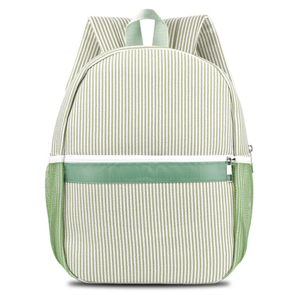Seersucker Backpack for Kids