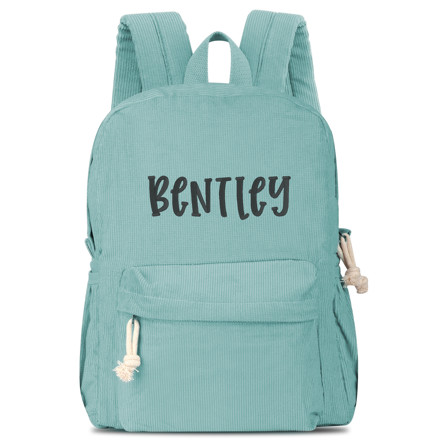 Personalized Corduroy Backpack Cute Baby Bag Backpack –Back To School Preschool Kindergarten Toddler Backpack for Boys and Girls- Pink