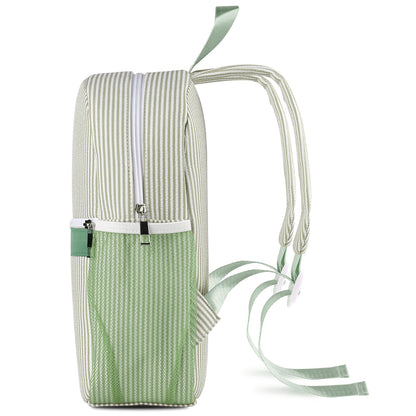 Seersucker Backpack for Kids